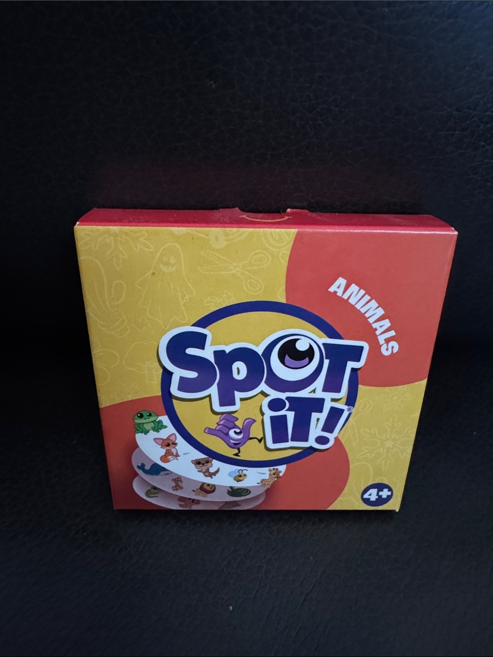 McDonald’s Happy Meal Spot It Animals Card Game - Red & Yellow